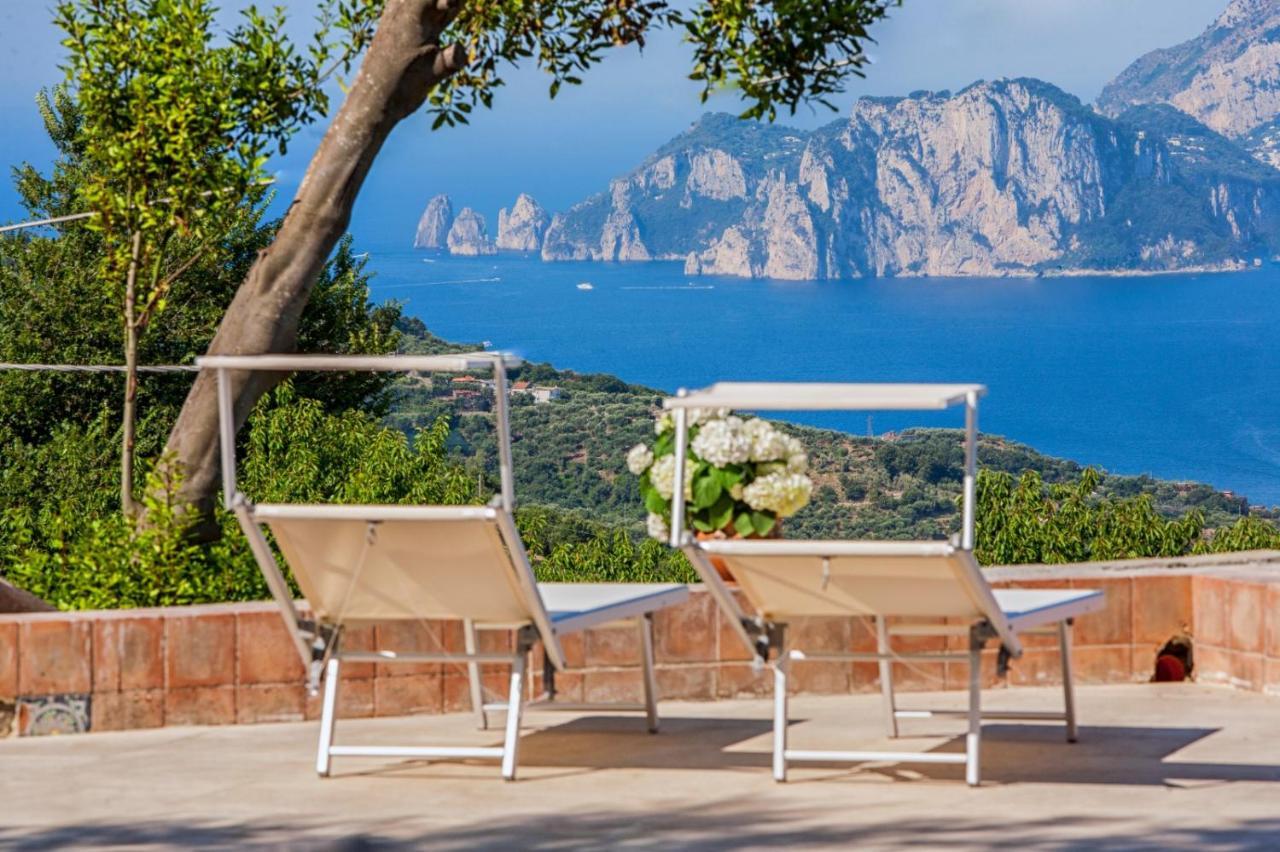 Resort Ferrara Villa Multa Quies Massa Lubrense Buitenkant foto